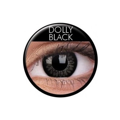 MaxVue ColorVue Big Eyes Dolly Black tříměsíční nedioptrické 2 čočky – Hledejceny.cz