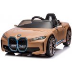Dětské elektrické auto BMW i4 žlutá – Zboží Dáma