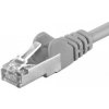 síťový kabel PremiumCord 8592220008376 FTP CAT6. patch, RJ45-RJ45, AWG26, 2m, šedý