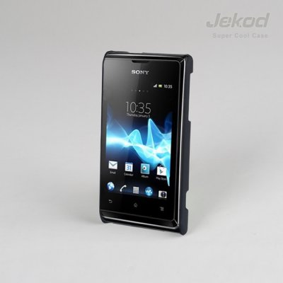 Pouzdro Jekod Super Cool Sony Xperia E černé – Zboží Mobilmania