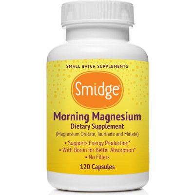 Smidge Morning dříve Wake Up Maggie Magnesium komplex hořčíků a bóru 120 kapslí