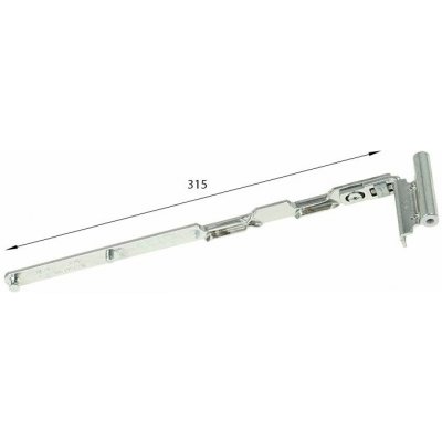 G-U horní rameno nůžek pro otevíravě-sklopné křídla 501 – 750 mm 12/20-13 – Hledejceny.cz