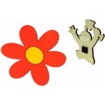 DoDo Dřevěné dekorační magnetky magnetka Beruška – Zboží Dáma