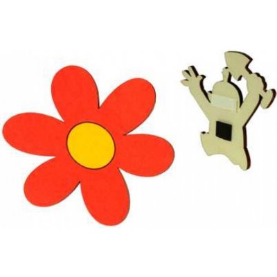 DoDo Dřevěné dekorační magnetky magnetka Beruška – Zboží Dáma