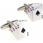 Amparo Miranda manžetové knoflíčky Čtyři esa G039 – Zboží Dáma