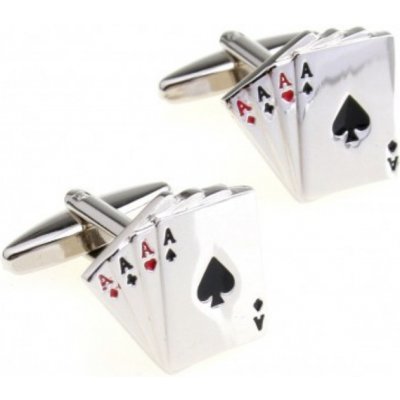 Amparo Miranda manžetové knoflíčky Čtyři esa G039 – Zboží Dáma