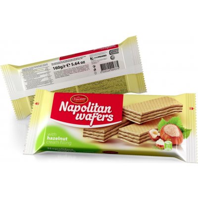 Selllot Vincinni Oplatky s liskooříškovým krémem 160 g – Sleviste.cz