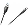 usb kabel Rebel RB-6001-050-B USB/USB-C, 0,5m, černý