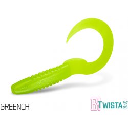 Delphin TWISTAX Eel Tail UVs Greench 6 cm 5 ks