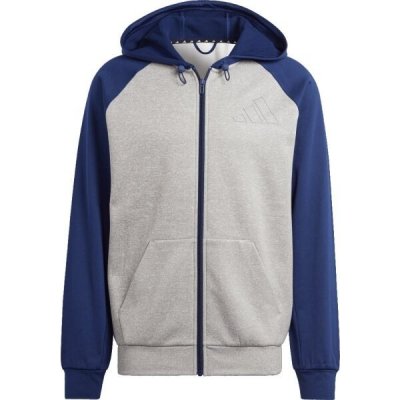 adidas GAME AND GO mikina šedá – Zboží Dáma