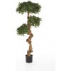 Květina Luxusní umělý strom PODOCARPUS, 120 cm