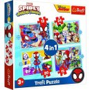 TREFL Spidey a jeho úžasní přátelé 4v1 12,15,20,24 dílků