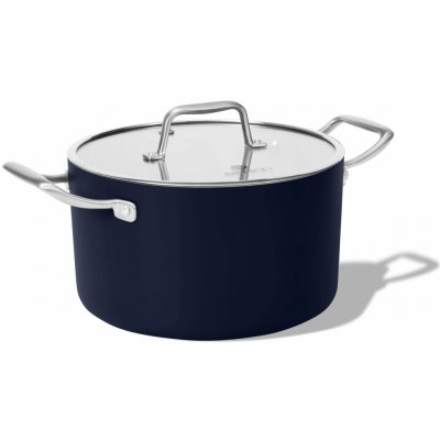 Elmich Nepřilnavý keramický hrnec Vital 24 cm 5 l tmavě modrá – Sleviste.cz