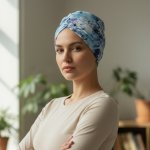 Ebbie bavlněný turban-style LEDOVÉ KVĚTY – Hledejceny.cz