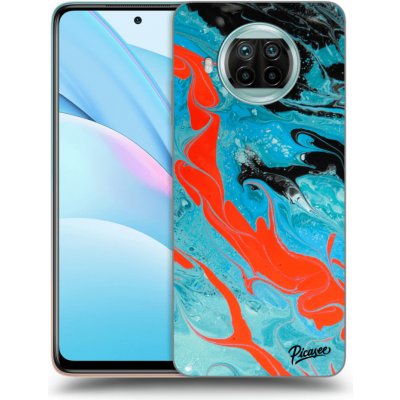 Pouzdro Picasee silikonové Xiaomi Mi 10T Lite - Blue Magma černé – Zbozi.Blesk.cz