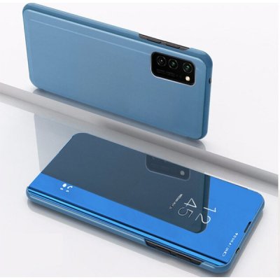 Pouzdro SES Zrdcadlové silikonové flip Samsung Galaxy A41 A415F - modré – Zbozi.Blesk.cz