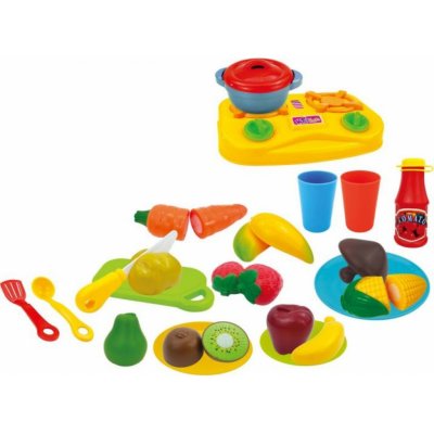 Alltoys Košík s krájecím jídlem 58 – Zboží Dáma