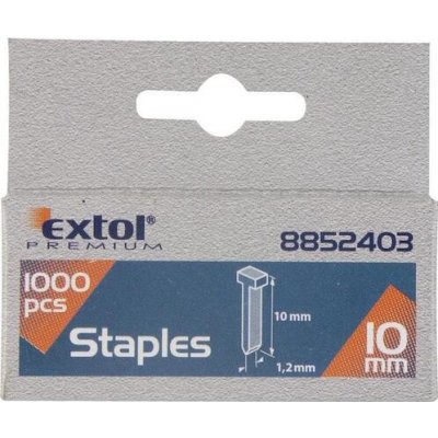 EXTOL PREMIUM 8852404 hřebíky, balení 1000ks, 12mm, 2,0x0,52x1,2mm – Zboží Mobilmania