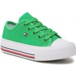 Tommy Hilfiger plátěnky Low Cut Lace-Up Sneaker T3A9-32677-0890 zelená – Hledejceny.cz