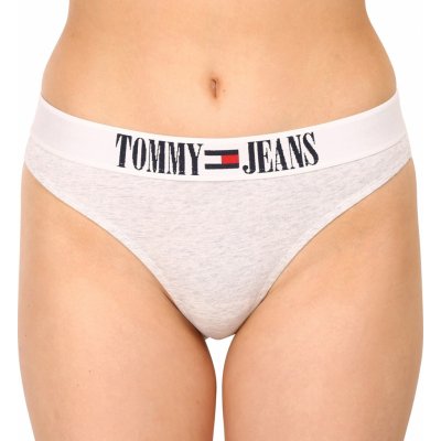 Tommy Hilfiger Dámská tanga UW0UW04209 PJ4 šedá – Zbozi.Blesk.cz