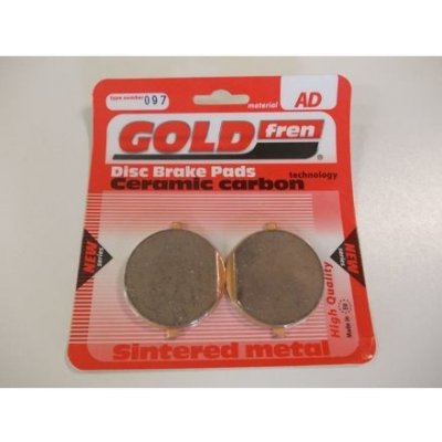 Brzdové destičky Jawa 350/639, 640 české , Goldfren – Zbozi.Blesk.cz