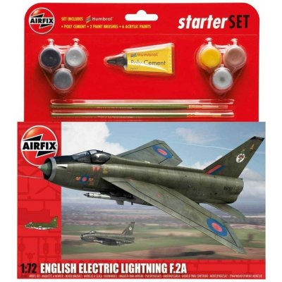 Airfix Starter Set letadlo A55305 English Electric Lightning F2A CF 30 A55305 1:72