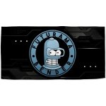 Sablio Ručník s potiskem Futurama Bender Technology 50 x 100 cm – Hledejceny.cz