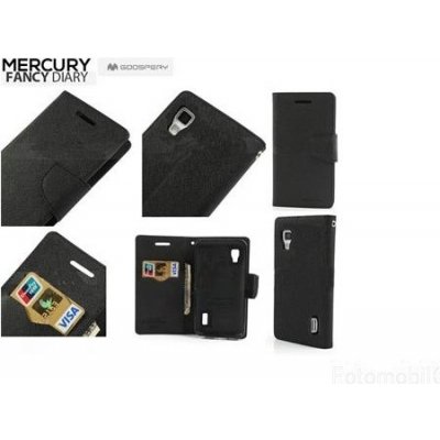 Pouzdro Mercury Fancy diářové Samsung G800 Galaxy S5 mini černé
