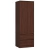 Šatní skříň Ak furniture Star 60 cm venge