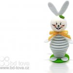 BD-TOVA Zajíc vrstvený bílý 1 ks – Zboží Dáma