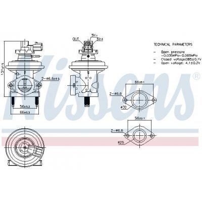 AGR-Ventil NISSENS 98474 – Hledejceny.cz
