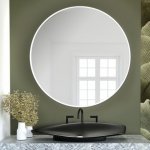 Baltica Design Tiny Border Round 90x90 cm bílá 5904107904481 – Hledejceny.cz