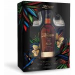 Ron Zacapa Centenario Solera 23y 40% 0,7 l (dárkové balení 2 sklenice) – Hledejceny.cz