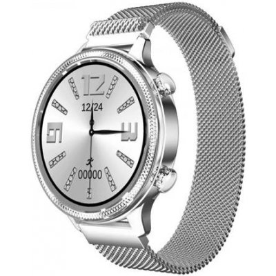 Smartwatch M3, dámské, elegantní, vodotěsné, chytré hodinky stříbrné, zlaté a černé, měření tepu, tlaku, spánku, IP67 Antracit: Zlatá