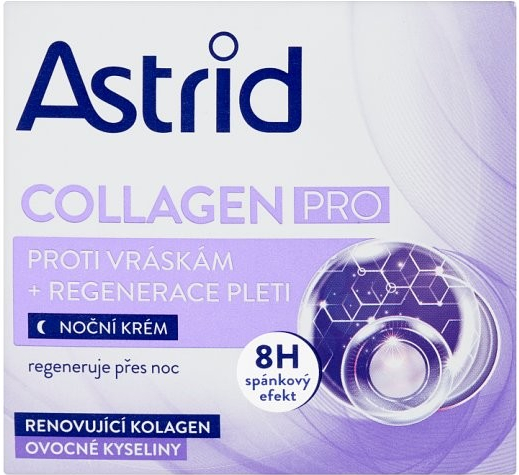 Astrid Collagen Pro Noční krém proti vráskám 50 ml od 115 Kč - Heureka.cz