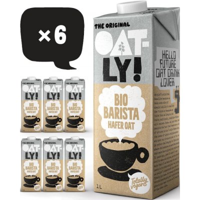 Oatly! Ovesný nápoj Barista BIO 6 x 1 l – Sleviste.cz