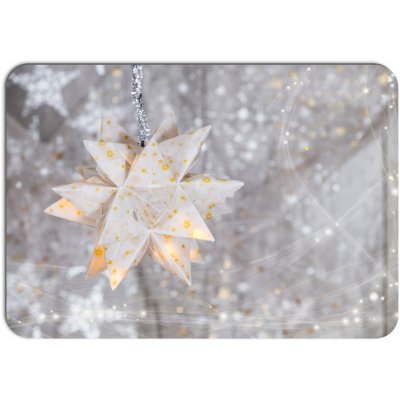 PokojovaDekorace.cz Vánoční prostírání 095 Hvězda 43x30cm – Zboží Dáma