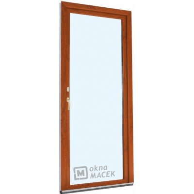 KNIPPING Plastové balkonové dveře - 70 AD zlatý dub/bílá jednostranně pravé 70 x 210 cm – Hledejceny.cz