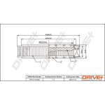 Vzduchový filtr DRIVE+ DP1110.10.0001 – Hledejceny.cz