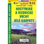 Hostýnské a Vizovické vrchy Bílé Karpaty mapa 1:100 000 č. 222 – Hledejceny.cz