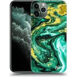 Pouzdro Picasee ULTIMATE CASE Apple iPhone 11 Pro - Green Gold