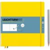 Skicák a náčrtník Leuchtturm1917 Skicák Square 225 x 225mm Lemon 112 stran