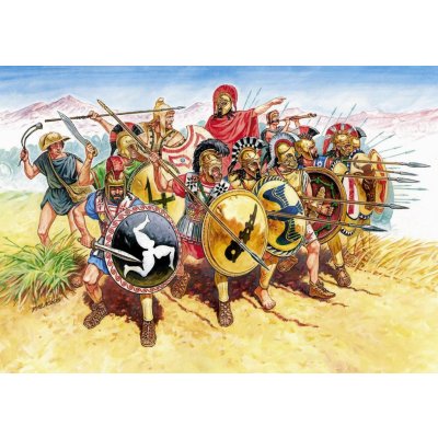 ZVEZDA Wargames (AoB) figurky 8005 - Greek Infantry V-IV B. C. (1:72) CF_32-8005