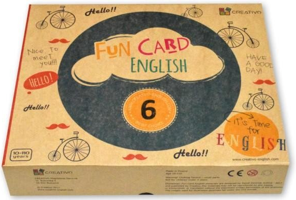 Fun Card English 6 / XXL sada