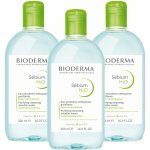 Bioderma Sébium H2O micelární voda 3x 500 ml – Zboží Mobilmania