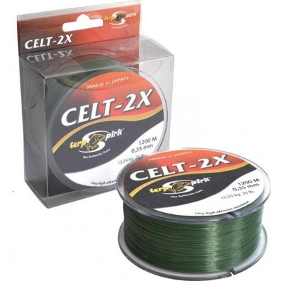 Carp Spirit CELT 2X Mymetik Olive Dark Green 1200 m 0,31 mm – Sleviste.cz