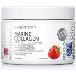 Seagarden Marine Collagen + Vitamin C jahoda 150 g – Hledejceny.cz