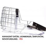 Mr. Rozchov Náhubek kovový Kavkazský ovčák Leonberger Šarplaninský ovčák Novofundlad-pes – Zboží Dáma