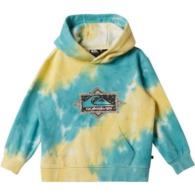 Quiksilver mikina New Tie Dye Hoody Boys modrá – Hledejceny.cz