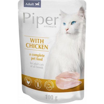 Piper Cat Adult s kuřecím masem 100 g – Sleviste.cz